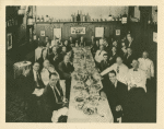 Luncheons and Dinners - Men at table