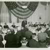 Luncheons and Dinners - Grover Whalen making radio speech