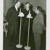 Luxembourg Participation - Prince Felix, Crown Prince Jean and Fiorello LaGuardia at microphones