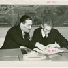 Bernarr Macfadden and Grover Whalen sign contract