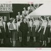 Bernarr Macfadden with hostesses