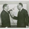 Jimmie Mack of Radio News Reel interviews Howard Flanigan