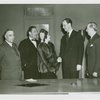 Newbold Morris, Grover Whalen and group