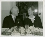 Metropolitan Opera Association (Mrs. Vincent Astor, Edward Johnson and group) at table