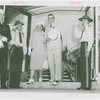 Maine Participation - Lewis O. Barrows (Governor) and wife leave Perylon Hall