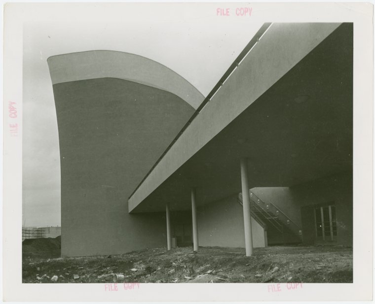 Marine - Building - Exterior - NYPL Digital Collections