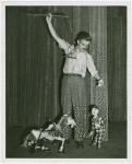 Marionettes - Puppeteer manipulating marionettes