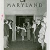 Maryland Day - Herbert O'Connor cutting ribbon at exhibit dedication