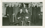 Massachusetts Day - Grover Whalen with Massachusetts commissioners