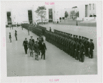 Massachusetts Day - Leverett Saltonstall surveying troops
