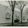 Medicine and Public Health - Building - Wall with relief sculptures