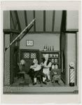 Medicine and Public Health - Diorama depicting primitive means of health care (Francis Rigney)