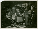 Medicine and Public Health - Diorama of men mining radium (Francis Rigney)