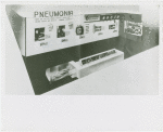 Medicine and Public Health - Sketch of exhibit on pneumonia