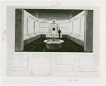 Medicine and Public Health - Sketch and diagram of exhibit on glands