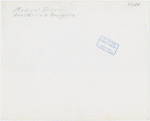 Medicine and Public Health - Sketch of exhibit on anesthesiology