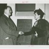 Medicine and Public Health - Man and woman shaking hands