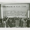 Medicine and Public Health - Crowd at exhibit on social hygiene