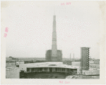 Metals Building - Aerial view with Trylon and Perisphere in background