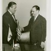 Mexico Participation - Grover Whalen and Rafael de la Colina shaking hands