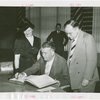 Michigan Participation - Harry Kelly signing guestbook