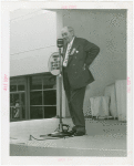 Michigan Participation - Harvey Campbell giving speech