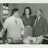Michigan Participation - Willo Sheridan (Miss Michigan Aviation) - With Fiorello LaGuardia and Richard Reading