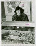 Missouri Participation - Gladys Stewart looking at Fair model