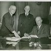 Missouri Participation - Lloyd Clark with officials signing contract