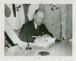 Missouri Participation - Lloyd Stark signing guestbook