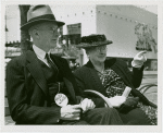 Kate Newell with son
