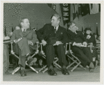 Frank Taylor, James Mead and Fiorello LaGuardia at National Maritime Day celebration