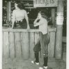 National Music Camp - Two students at ticket booth