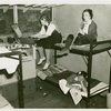 National Music Camp - Counselor with students in cabin