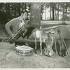 National Music Camp - Student with a variety of instruments