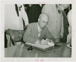 Nebraska Day - Roy Cochran signing guestbook