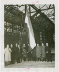Netherlands - Officials raising flag