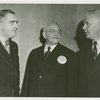 Netherlands - Harvey Gibson with officials