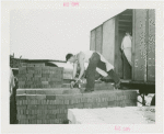 Netherlands - Building - Construction - Bricklayers with bricks