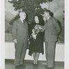 New England Participation - Harvey Gibson with Hannes Schneider and daughter Herta Schneider