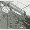 New England Participation - Building - View through rigging of S.S. Yankee