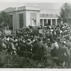 New Hampshire Participation - Francis Murphy giving speech outside of exhibit