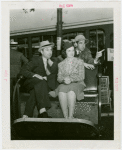 New Jersey Participation - Richard Milligan with wife in pushcart