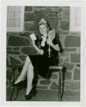 New Jersey Participation - State fair beauty queen with trophy