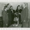 New Jersey Participation - Men and woman with National Home Builders Bureau plaque