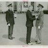 New Jersey Participation - Moore, Harry A. (Governor) - Pinning Distinguished Service Medal on Cortlandt Parker