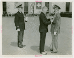 New Jersey Participation - Moore, Harry A. (Governor) - Pinning Distinguished Service Medal on Cortlandt Parker