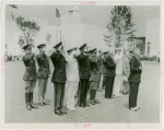 New Jersey Participation - Moore, Harry A. (Governor) - With official party listening to national anthem