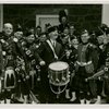New Jersey Participation - Moore, Harry A. (Governor) - Beating drum with Cameron Pipers (Montclair)