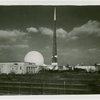 New York City - Building - View across roadway with Trylon and Perisphere in background
